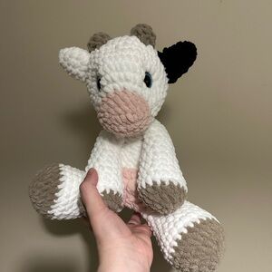 Adorable Plush Cow Toy